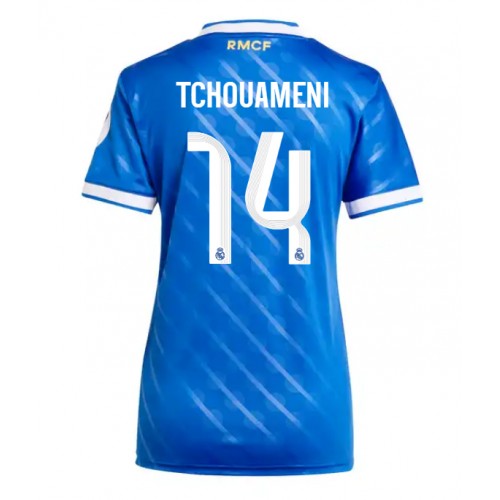 Ženski Nogometni dresi Real Madrid Aurelien Tchouameni #14 Tretji 2025-26 Kratek Rokav